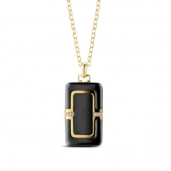 Monica-Rich-Kosann-rectangular-black-ceramic-18k-yellow-gold-and-diamond-locket-necklace