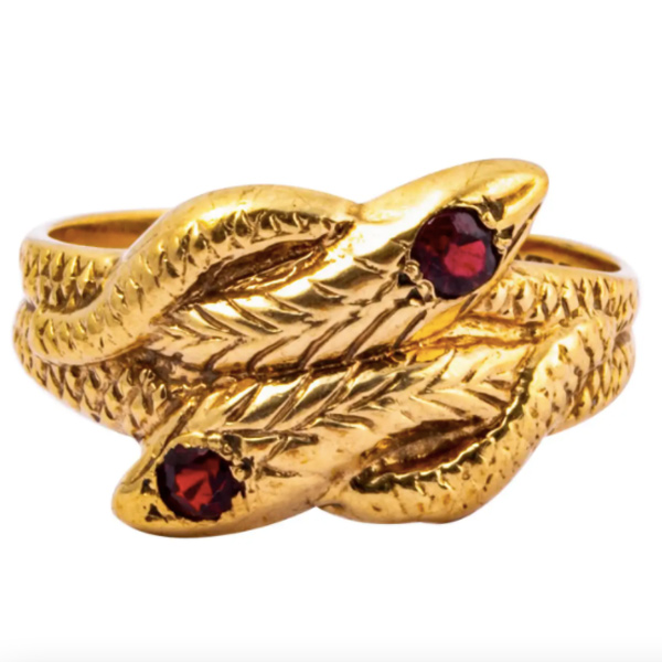 Vintage-serpent-ring