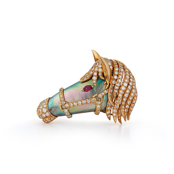 David-Webb-horse-brooch