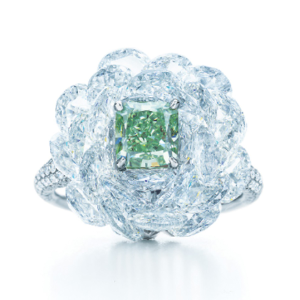 Tiffany-Co.-green-diamond-ring