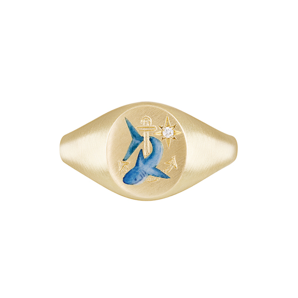 Cece-shark-signet-ring